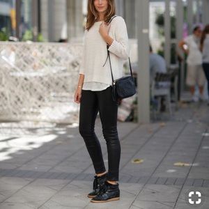 isabel marant bobby wedge sneakers